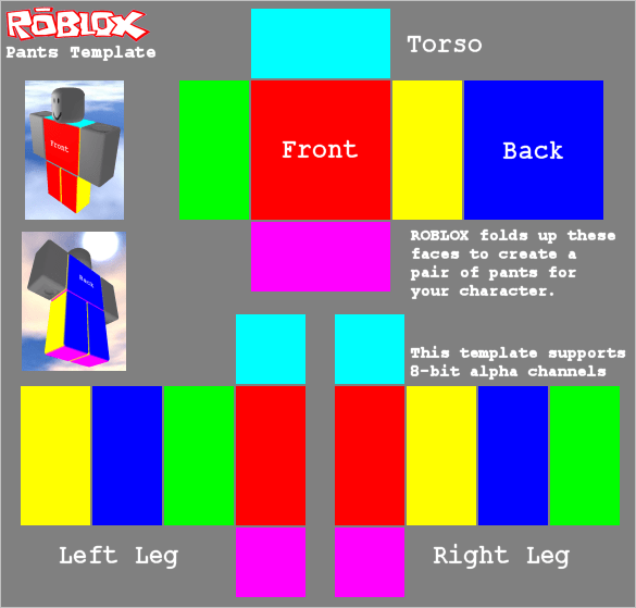 Roblox clear template